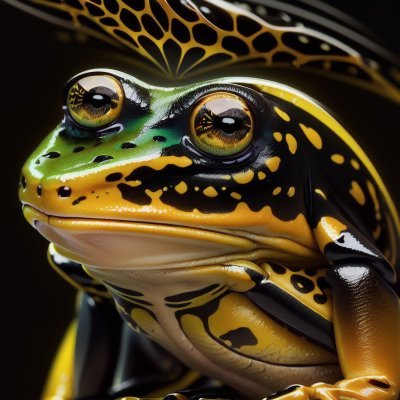 dartfroges's profile picture. 1,559 poisonous dart froges from the mind jungles of GPT4.
All code, art, and content made with @OpenAI tools.
$FROGE
LAUNCHING ON @scatter_art