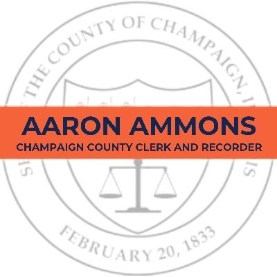 Official account of the Champaign County Clerk & Recorder. Election administration, vital and land records, delinquent property taxes, clerk of the County Board