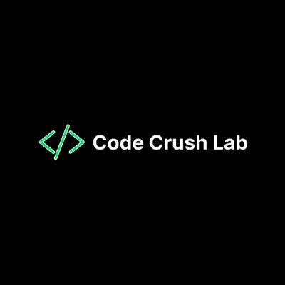 CodeCrushLab's profile picture. Elevate your coding skills: Get our exclusive free full-stack development ebook now, limited availability!