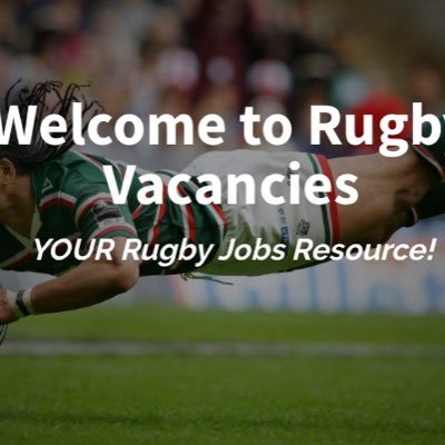 Global rugby recruitment. This profile is run by @greywolfteams. andy@sportvacancies.com. @sportsvacancies