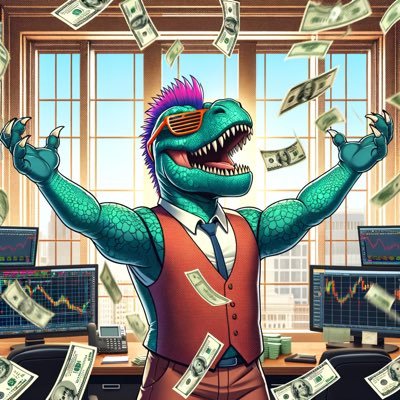 Just a full time Day Trading dinosaur throwing actionable stock, Options, and futures trade ideas out at fintwit. Or is it FinX?