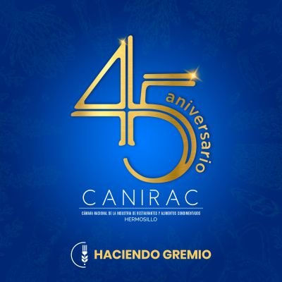 Cámara Nacional de la Industria de Restaurantes y Alimentos Condimentados, con 45 años de experiencia en el Estado, sirviendo e impulsando al sector. Afíliate!