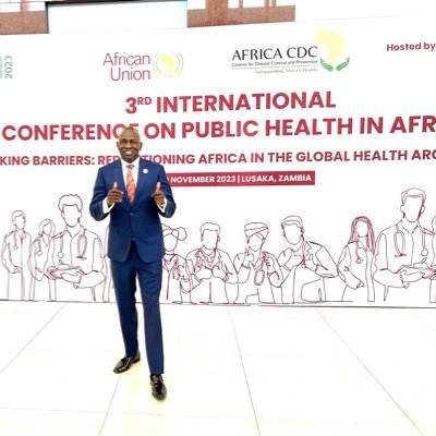 A public health champion, a man on a mission, and a doctor who seeks to transform Africa's health systems into a modern, functional, and productive one.