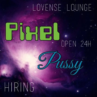 Pixel Pussy is a new growing club on secondlife formally known as Lush Meadows.
We are currently hiring
Lots of positions available
Click Below to apply.