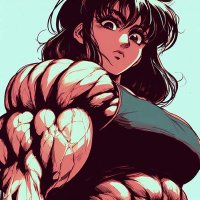 Anime Muscle Mommies(@GothMuscleMommy) 's Twitter Profile Photo