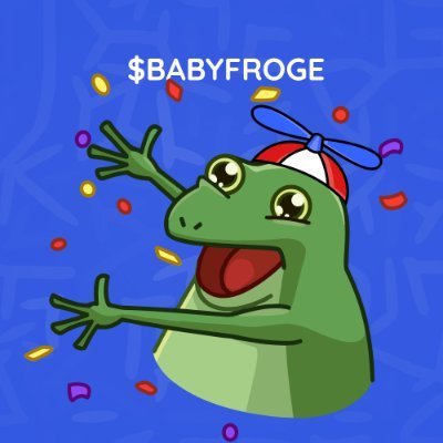FROGEBABYCOIN's profile picture. Welcome to the whimsical universe of FROGE and the newest addition to the meme-tastic family – BABYFROGE! 🚀🐸