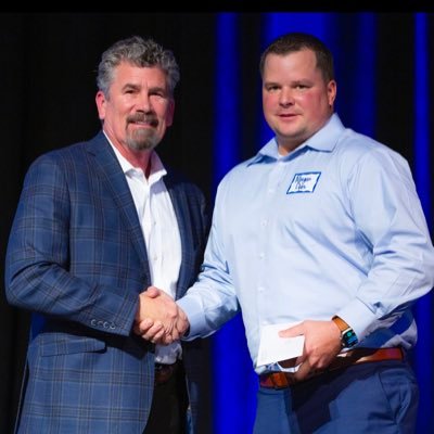 “From soil to oil” Former semi-pro Qb turned oil man.