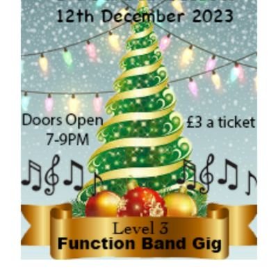 Leading up to Function Band Gig on 12 December!