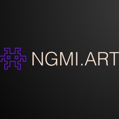 NGMI - going live in 2024

Join Discord waiting room - https://t.co/WHs6JxoCcr