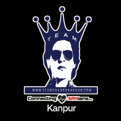 teamsrkkanpur's profile picture. All SRK fans from #Kanpur join us to spread the love of King Khan @iamsrk

Official city branch of @teamshahrukhkhan

https://t.co/WcU7AnZuxI