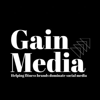GainMediaX's profile picture. Gain Media aims to help build the social media presence of fitness brands and people
