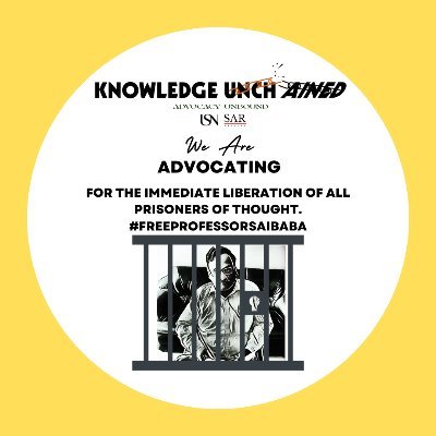 A partnership between https://t.co/D5QuEsyUAu human rights students, working with @ScholarsAtRisk advocating and fighting for Professor G.N. Saibaba's justice.