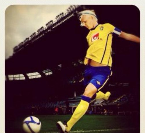 Plays for the swedish national team and Tyresö FF.    instagram: segercaroline