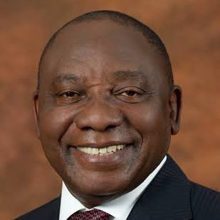 President of the African National Congress. President of the Republic of South Africa. Chair of the African Union 2020. Parody.