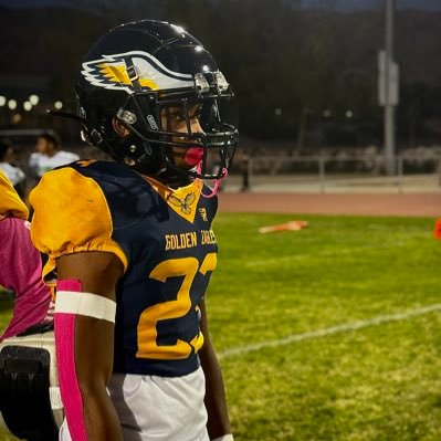 5’7(168)| Desert Hot Springs High School 24’|2.5 GPA|Football,Basketball,Track| jrsjadeslack23@gmail.com |First Team All League| Coach: @CoachProvost |