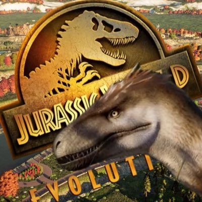 Jurassic world evolution 2. I have a YouTube channel focus of Jurassic World Evolution 2 content. and Instagram