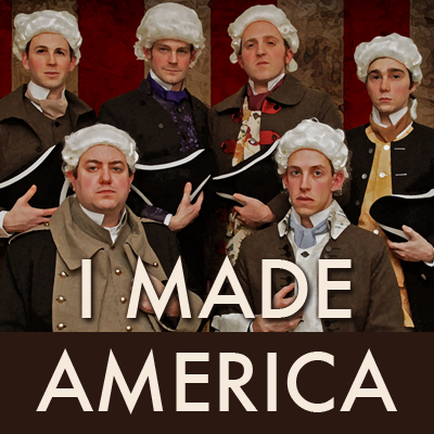 A transmedia comedy show featuring six founding fathers kidnapped from their time, brought to 2012. Hijinks ensue.