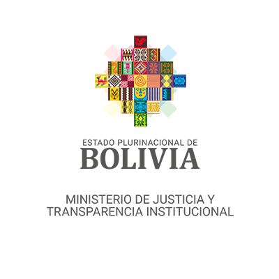 Cuenta oficial del Ministerio de Justicia y Transparencia Institucional del Estado Plurinacional de Bolivia.