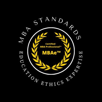 Become a Certified MBA Professional™. Use MBA+™ & MBAe™ with your name. Save college costs with approval of your corp certificates, work credit & MOOC courses.