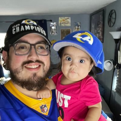 Girl Dad 👶🏻🎀 Dodgers, Lakers, Rams