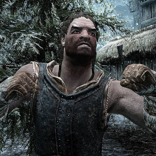 Born in Whiterun and a devoted Stormcloak. You will find me in The Bannered Mare or see me on the road. Watch the skies, traveller.
