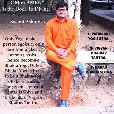 🌐A Yogi🌹Lover of Mystics and Mysticism🌹वही हूँ,जो सदा से हूँ🌹I AM WHO AM I🌹Aspirent of समाधि & UPSC CSE🌹Likes-दर्शन,संस्कृतम्,हिन्दी,फारसी,English etc🌹