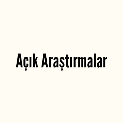 Mimar Sinan Güzel Sanatlar Üniversitesi Şehircilik Uygulama ve Araştırma Merkezi / Fatma Önder Deprem Araştırmaları Grubu