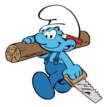 Loves Smurfs