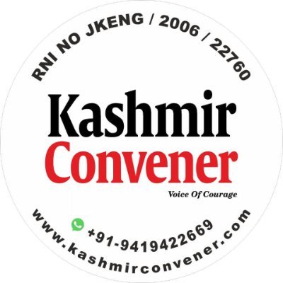 Kashmir Convener is an English daily from Jammu and Kashmir which is keeping the public informed since 2006 and give voice to the voiceless.