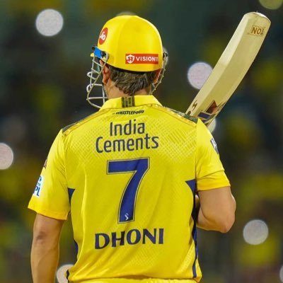 Mahi Fan 💛
Never bet MS Dhoni and CSK 💛