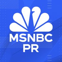 MSNBC Public Relations (@msnbcpr) 's Twitter Profile Photo MSNBC Public Relations (@msnbcpr) 's Twitter Profile Photo
