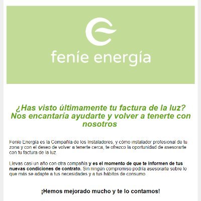 Canal alternativo de la empresa.Aqui ponemos todas las noticias que encontremos en X de Fenieenergia ,sobre todo de eventos de sus Agentes,en todas las areas.