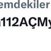 112açmetkinlik12 (@112acmyeilan) Twitter profile photo