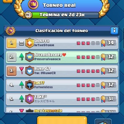 Player for ? Clan//GT#56/Ladder: 398, 682 PB: 3068🏅/ 20W CRL 2023 / WR LEVEL 9 ACCOUNT (6828 TROPHIES) Tik tok: yosoyalvaro_cr/ONE KID, ONE DREAM...