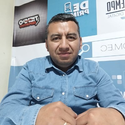 Rmilton84's profile picture. Licenciado - Comunicación Social - U. de Cuenca
Cronista deportivo de Diario EL TIEMPO
Técnico GAD TURI
Hoy Director-Periodista 'Nuevo Tiempo Cuenca'