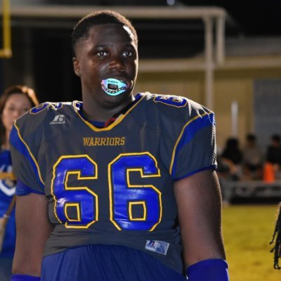 #66 6'5 300 lbs School: Orlando Christian prep  3.0gpa C/ T c/o 25
Email: bwoodson169@gmail.com
407-687-6815