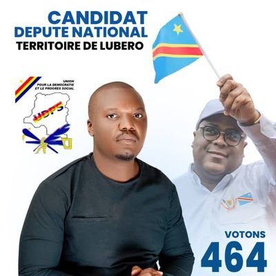 Activiste du développement rural et acteur politique du Nord Kivu. secrétaire Exécutif de la LjUdps/Goma.