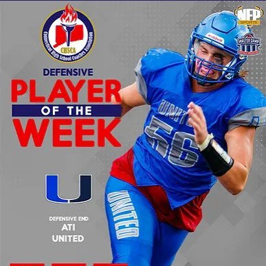 Senior Defensive End, 6' 3
