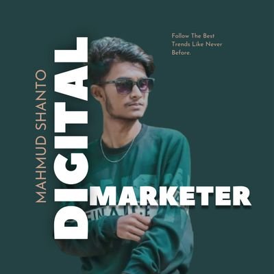 Iam a professional Digital Marketer in Bangladesh.
Skills, 
◑ Logo Design, 
◑ Banner Design, 
◑ Content Creator, 
◑MS Excel,MS Word,MS PowerPoint,