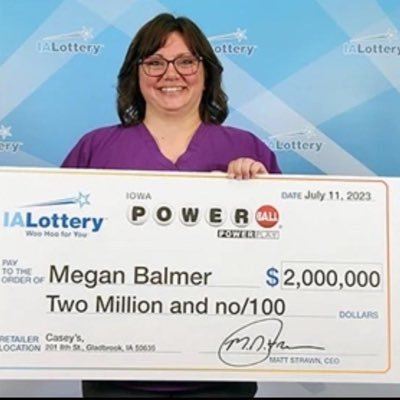 A nurse who works for a home healthcare won $2m Powerball winner, giving back to the society by helping the society with credit card debt and medical bills.