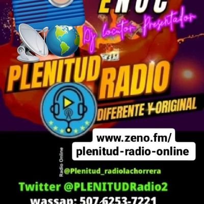 Emisora online 24hrs transmitiendo desde la Chorrera para todo Panamá y el Mundo en señal digital.
📻🎤📡🌎🛰

https://t.co/n0XlBrx5Zj