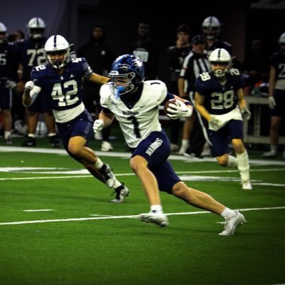 6’2 195lbs | 4-star K/ WR/TE | 24’ | 3.6 GPA | Argyle Liberty Christian School (DFW)| Head Coach: Jason Witten | Recruiting coordinator: @josiahtauaefa