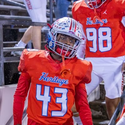 @HeritageFtball QB/LB 2026
6'0 180, GPA 3.7
Football,
NCAA ID #2203472841,
Email: Jaylinhawkins02@gmail.com,
Recruit Coordinator: @CoachJTII Honorable Mention