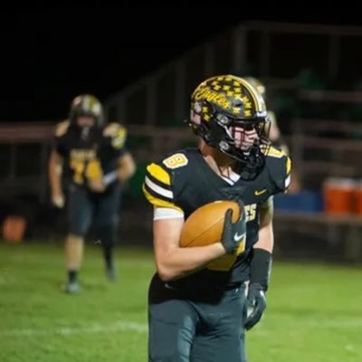 2025 Colonel Crawford/Otterbein Football. ||6’2 200||Position: LB/TE GPA 3.1 Senior Year: 2nd Team All Ohio