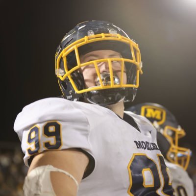 Archbishop Moeller | Defensive line | Class of 2025 | 6’2, 270 | First team GCL | 76 inch wingspan | 3.8 GPA | 1,000lbs Club as a Sophomore