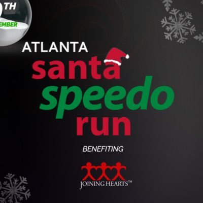 The Atlanta Santa Speedo Run (ASSR) is a 1-mile fun run & social event to raise money for an ATL charity. 100% of proceeds will go to a local charity each year!