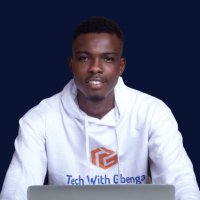 Tech With Gbenga(@techwithgbenga) 's Twitter Profile Photo