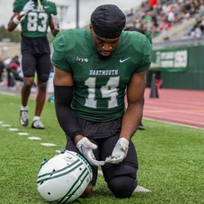 Dartmouth ‘24, 5’11” DB, Graduate transfer with 2 years of eligibility remaining. Jesus is my Lord and Savior✝️