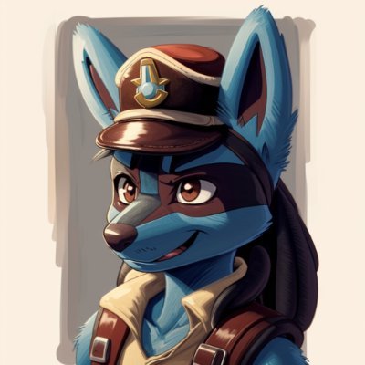 Furry Lucario hobby ai artist, part time Harmful Pilot, full time Lucario.

Find me by my name at inkbunny, civitAI, https://t.co/T5BRtOAioy, and Pixiv