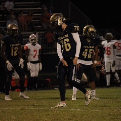2026’ - 3.96 gpa - #8 punter and #22 kicker in 🇺🇸 CSK - 6ft 160 - Email : Hmischke08@gmail.com Varsity : @MidloTrojansFB Cell : 804 - 393 - 2445